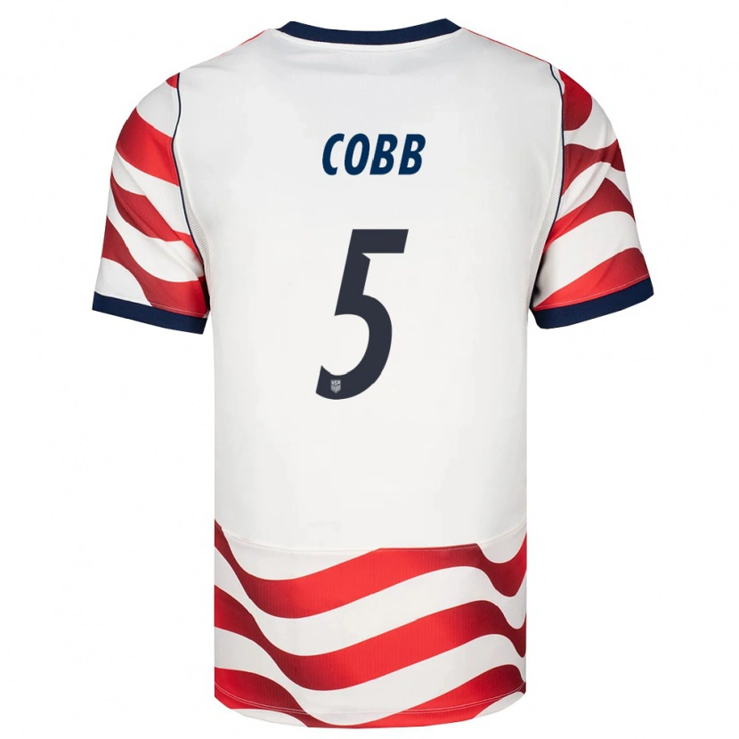 Danxen Kvinnor Usa Noah Cobb #5 Röd Vit Svart Hemmatröja Matchtröjor 26-28 Tröjor T-Tröja