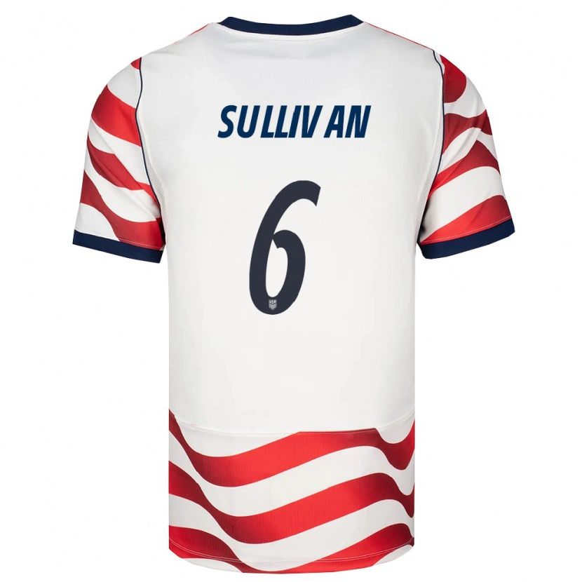 Danxen Kvinnor Usa Cavan Sullivan #6 Röd Vit Svart Hemmatröja Matchtröjor 26-28 Tröjor T-Tröja