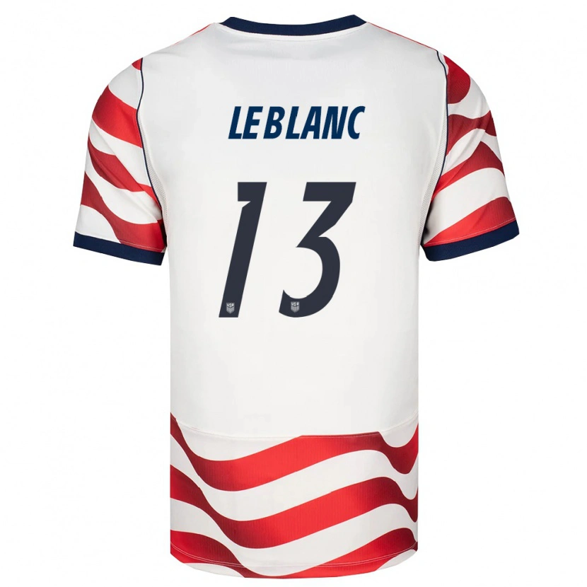 Danxen Kvinnor Usa Kellan Leblanc #13 Röd Vit Svart Hemmatröja Matchtröjor 26-28 Tröjor T-Tröja