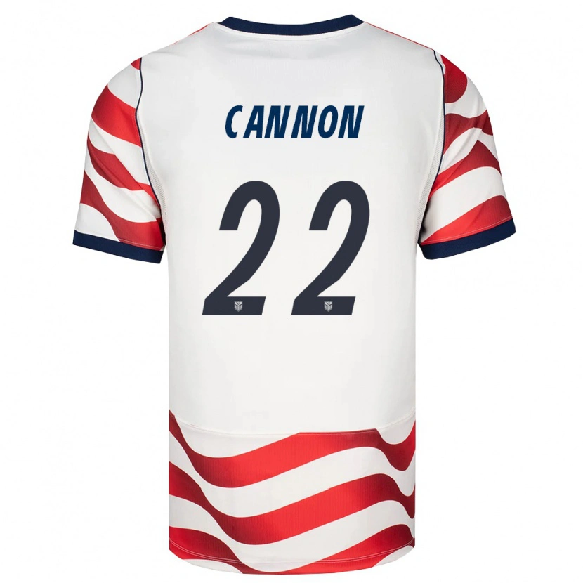 Danxen Kvinnor Usa Reggie Cannon #22 Röd Vit Svart Hemmatröja Matchtröjor 26-28 Tröjor T-Tröja