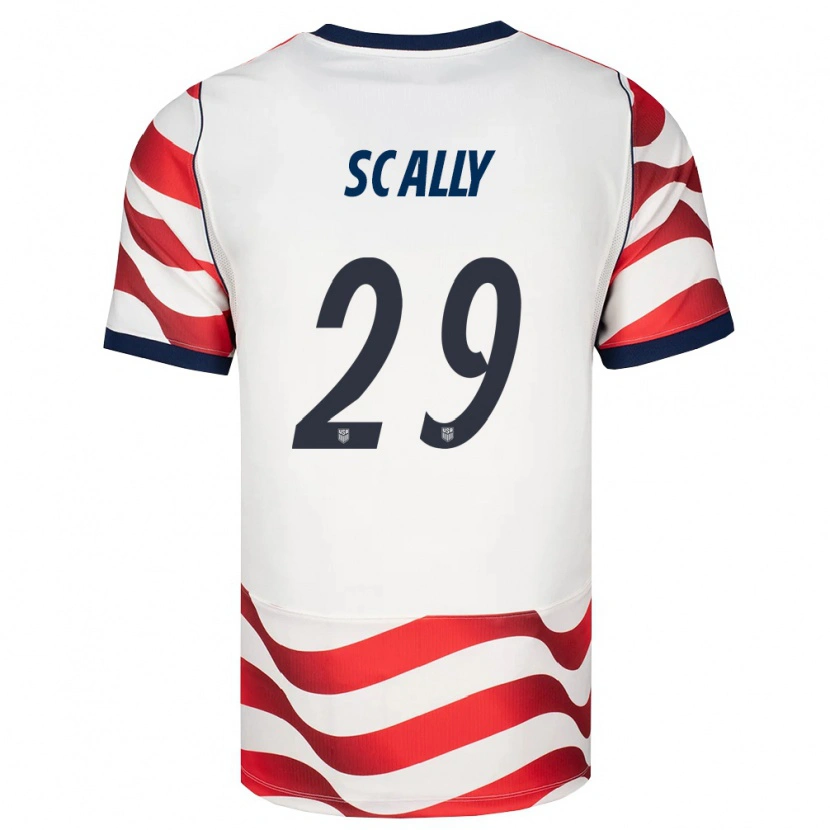 Danxen Kvinnor Usa Joseph Scally #29 Röd Vit Svart Hemmatröja Matchtröjor 26-28 Tröjor T-Tröja