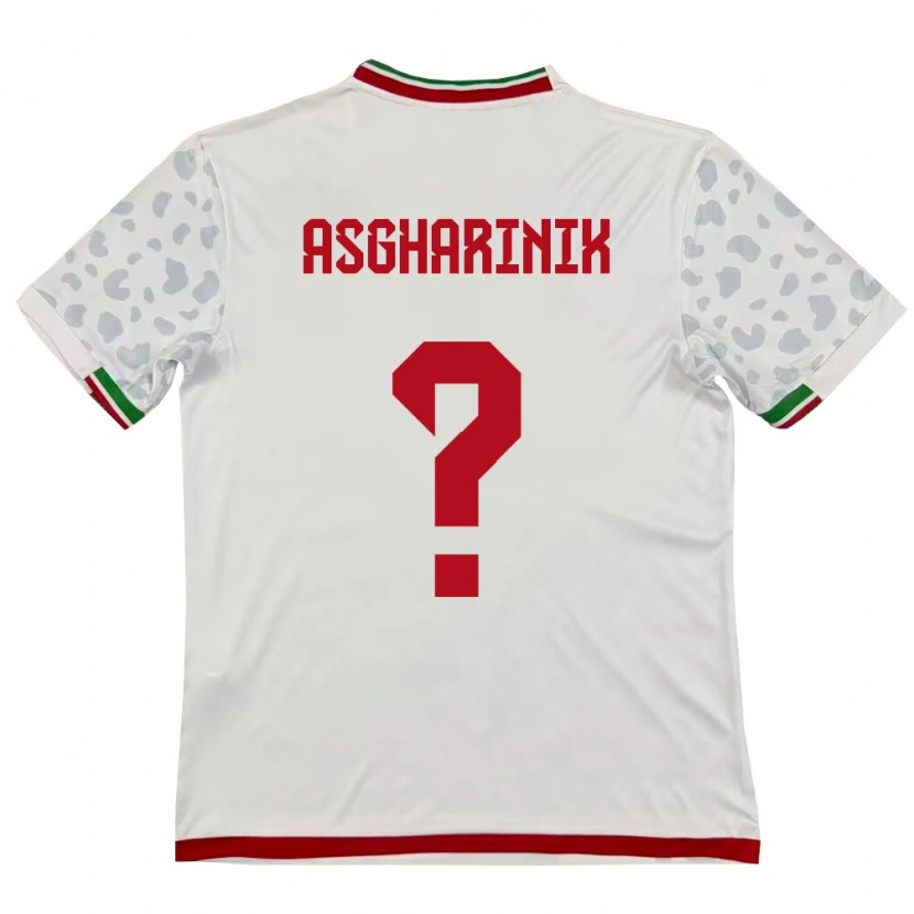 Danxen Kvinnor Iran Samsam Asgharinik #0 Vit Röd Hemmatröja Matchtröjor 26-28 Tröjor T-Tröja