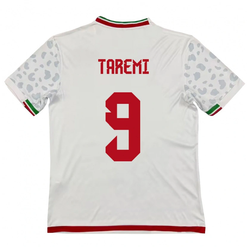 Danxen Kvinnor Iran Mehdi Taremi #9 Vit Röd Hemmatröja Matchtröjor 26-28 Tröjor T-Tröja