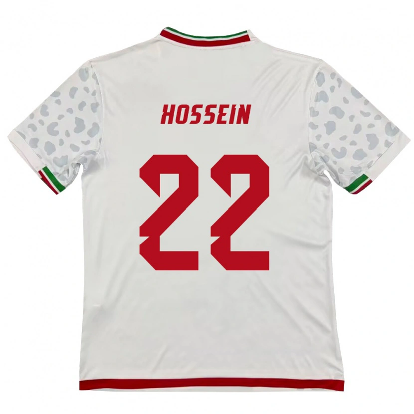 Danxen Kvinnor Iran Seyed Hossein Hosseini #22 Vit Röd Hemmatröja Matchtröjor 26-28 Tröjor T-Tröja