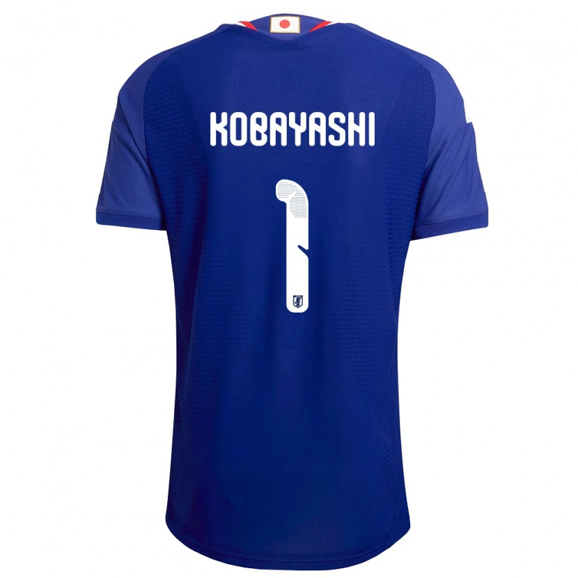 Danxen Kvinnor Japan Masataka Kobayashi #1 Blå Vit Röd Hemmatröja Matchtröjor 26-28 Tröjor T-Tröja