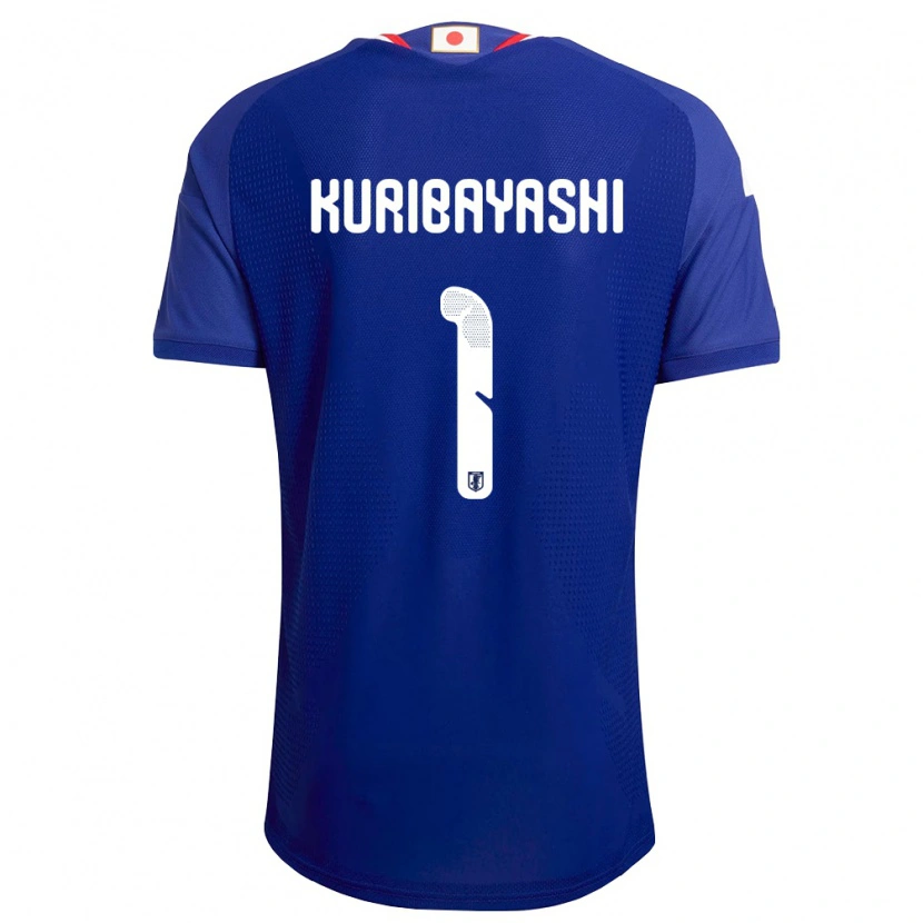 Danxen Kvinnor Japan Hayato Kuribayashi #1 Blå Vit Röd Hemmatröja Matchtröjor 26-28 Tröjor T-Tröja