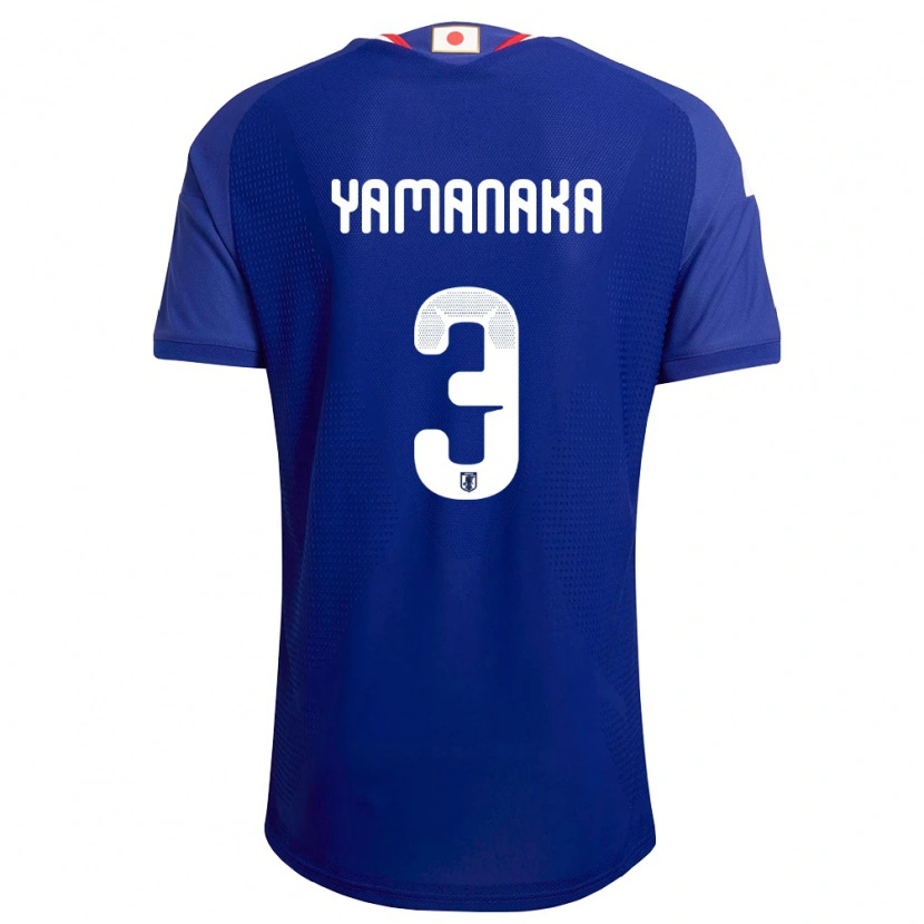 Danxen Kvinnor Japan Yuki Yamanaka #3 Blå Vit Röd Hemmatröja Matchtröjor 26-28 Tröjor T-Tröja
