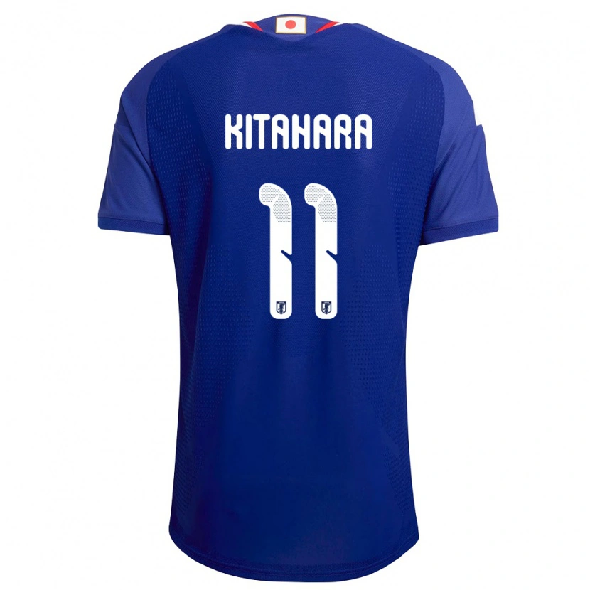 Danxen Kvinnor Japan Maki Kitahara #11 Blå Vit Röd Hemmatröja Matchtröjor 26-28 Tröjor T-Tröja