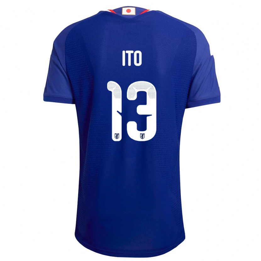 Danxen Kvinnor Japan Ko Ito #13 Blå Vit Röd Hemmatröja Matchtröjor 26-28 Tröjor T-Tröja