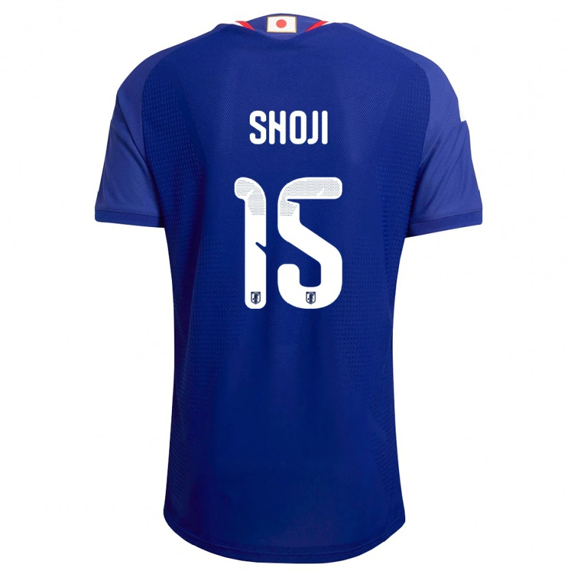 Danxen Kvinnor Japan Eito Shoji #15 Blå Vit Röd Hemmatröja Matchtröjor 26-28 Tröjor T-Tröja
