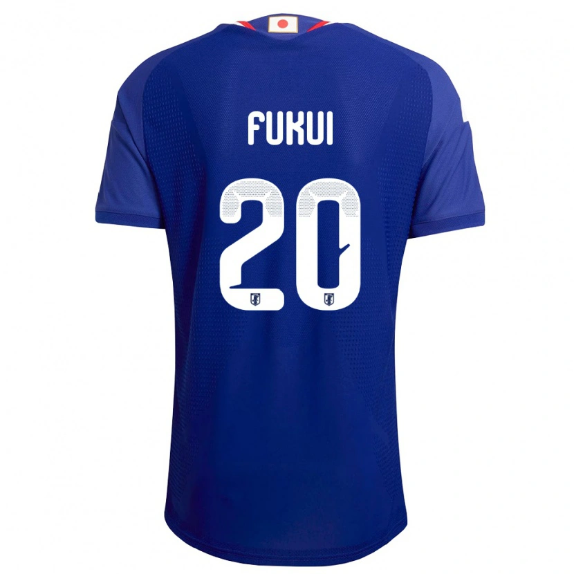 Danxen Kvinnor Japan Taichi Fukui #20 Blå Vit Röd Hemmatröja Matchtröjor 26-28 Tröjor T-Tröja