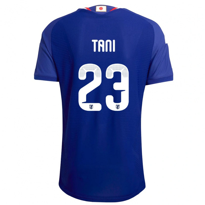 Danxen Kvinnor Japan Kosei Tani #23 Blå Vit Röd Hemmatröja Matchtröjor 26-28 Tröjor T-Tröja