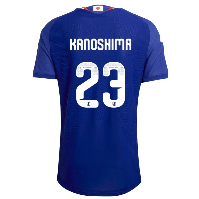 Danxen Kvinnor Japan Yu Kanoshima #23 Blå Vit Röd Hemmatröja Matchtröjor 26-28 Tröjor T-Tröja