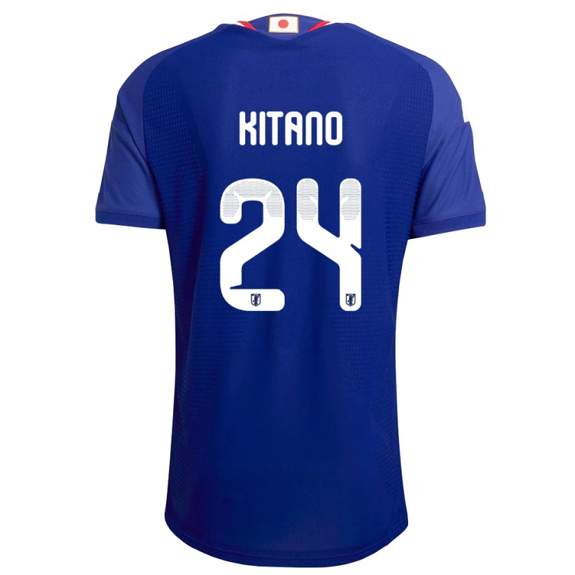 Danxen Kvinnor Japan Sota Kitano #24 Blå Vit Röd Hemmatröja Matchtröjor 26-28 Tröjor T-Tröja
