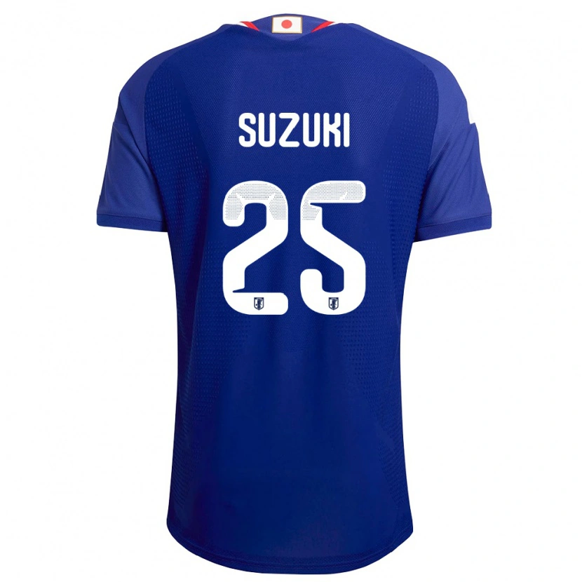 Danxen Kvinnor Japan Junnosuke Suzuki #25 Blå Vit Röd Hemmatröja Matchtröjor 26-28 Tröjor T-Tröja