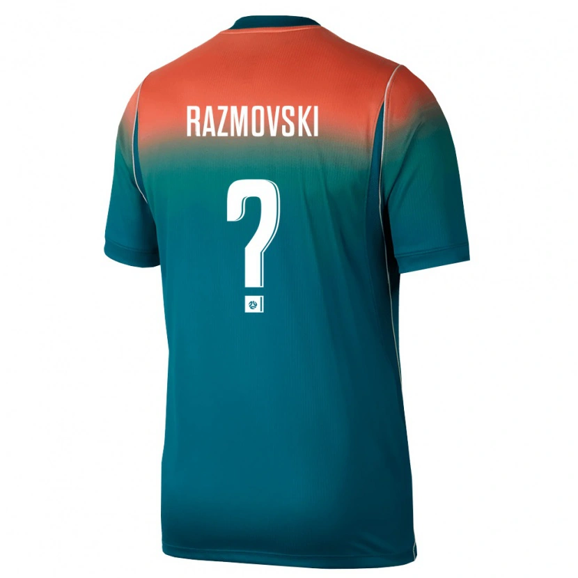 Danxen Kvinnor Australien Kayne Razmovski #0 Grön Rosa Bortatröja Matchtröjor 26-28 Tröjor T-Tröja