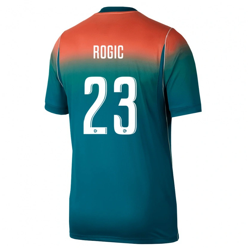 Danxen Kvinnor Australien Tom Rogic #23 Grön Rosa Bortatröja Matchtröjor 26-28 Tröjor T-Tröja