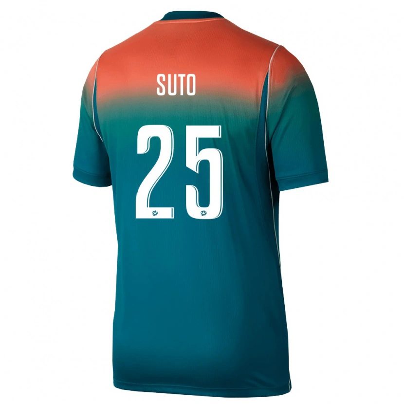 Danxen Kvinnor Australien Ante Suto #25 Grön Rosa Bortatröja Matchtröjor 26-28 Tröjor T-Tröja