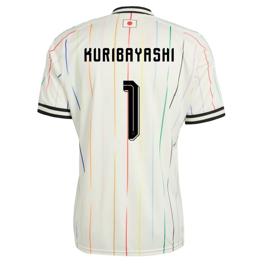 Danxen Kvinnor Japan Hayato Kuribayashi #1 Vit Svart Bortatröja Matchtröjor 26-28 Tröjor T-Tröja