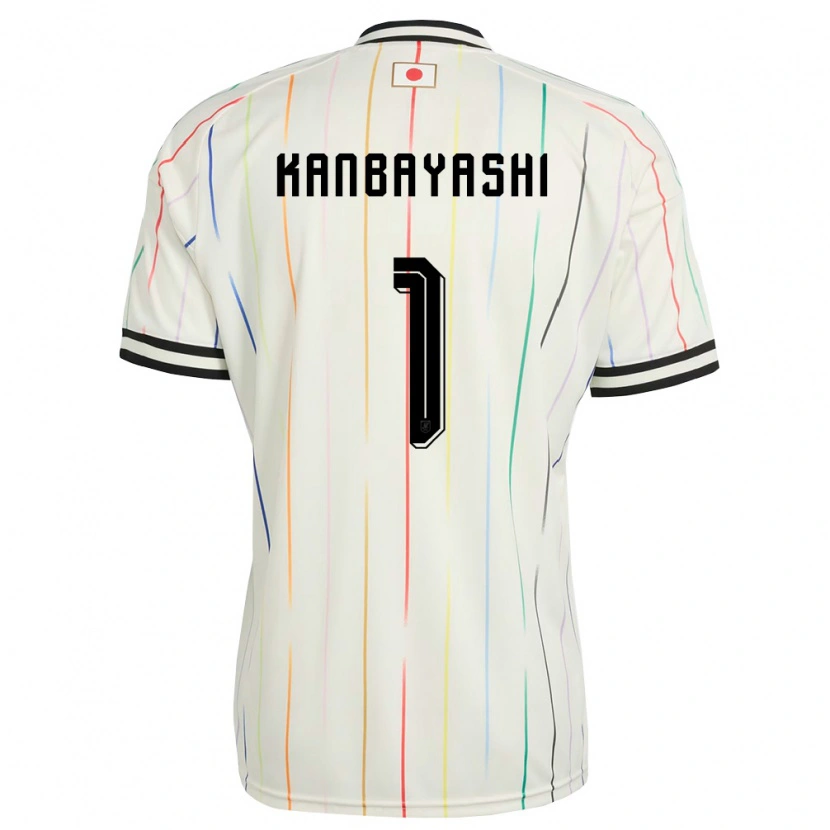 Danxen Kvinnor Japan Taisei Kanbayashi #1 Vit Svart Bortatröja Matchtröjor 26-28 Tröjor T-Tröja