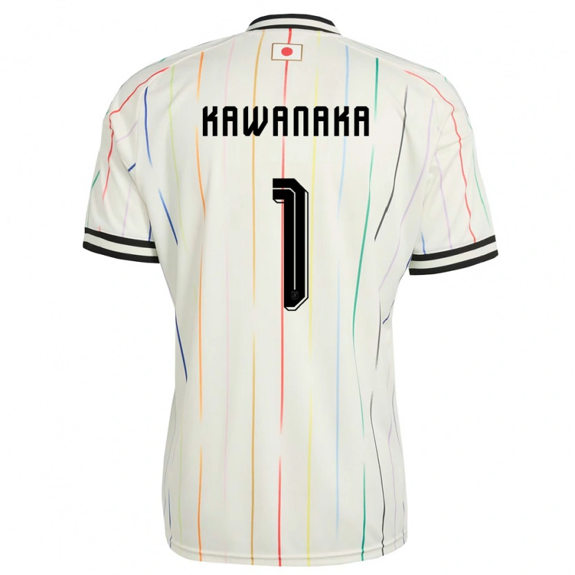 Danxen Kvinnor Japan Aoto Kawanaka #1 Vit Svart Bortatröja Matchtröjor 26-28 Tröjor T-Tröja