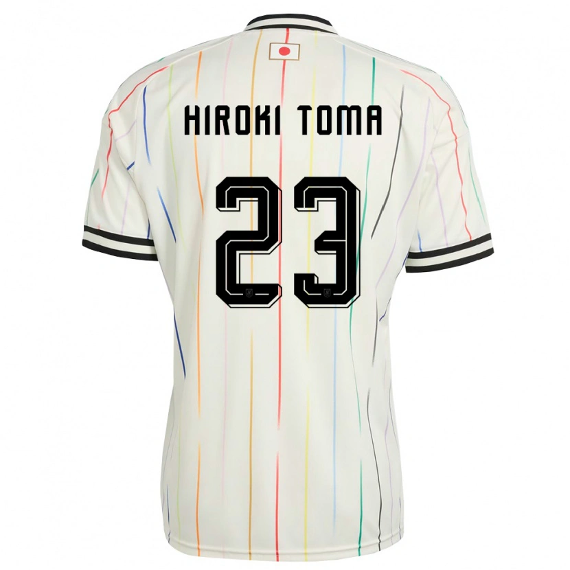 Danxen Kvinnor Japan Otavio Hiroki Toma #23 Vit Svart Bortatröja Matchtröjor 26-28 Tröjor T-Tröja