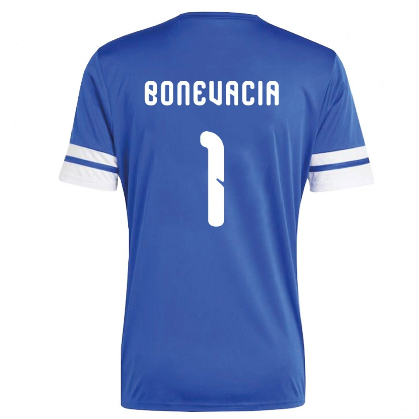 Danxen Barn Curaçao Giuliano Bonevacia #1 Marin Vit Hemmatröja Matchtröjor 26-28 Tröjor T-Tröja