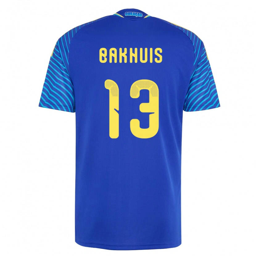 Danxen Barn Curaçao Franklin Bakhuis #13 Marin Vit Hemmatröja Matchtröjor 26-28 Tröjor T-Tröja