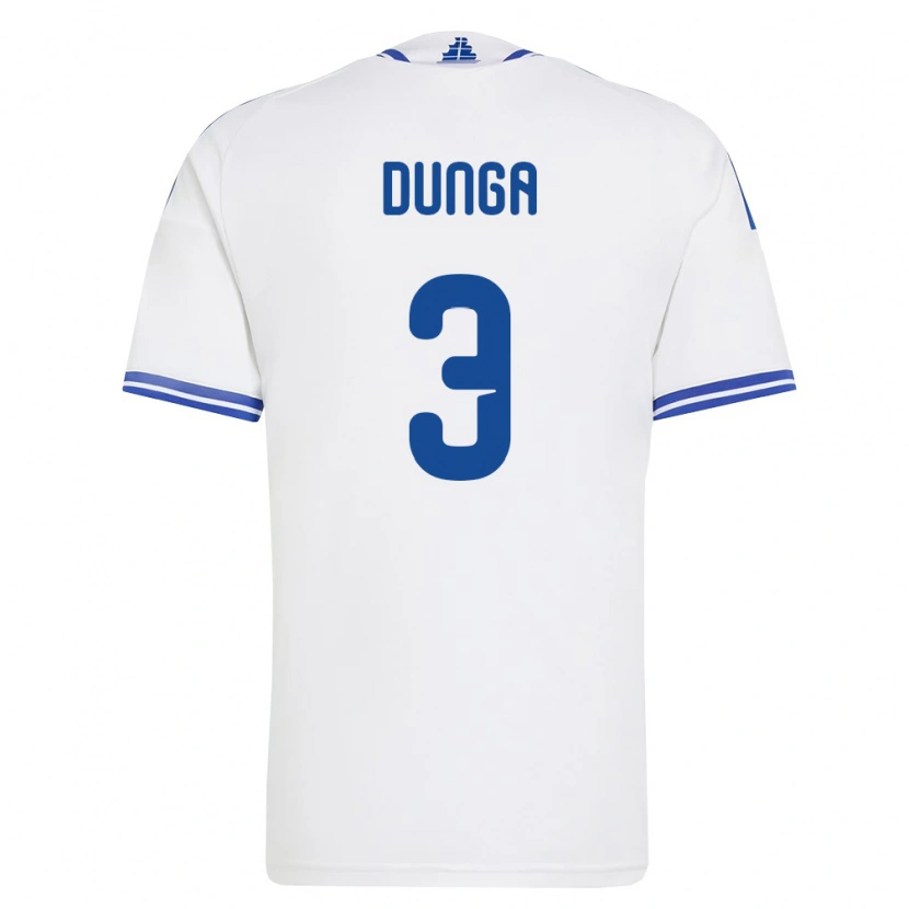 Danxen Barn Grekland Bedri Dunga #3 Vit Blå Hemmatröja Matchtröjor 26-28 Tröjor T-Tröja