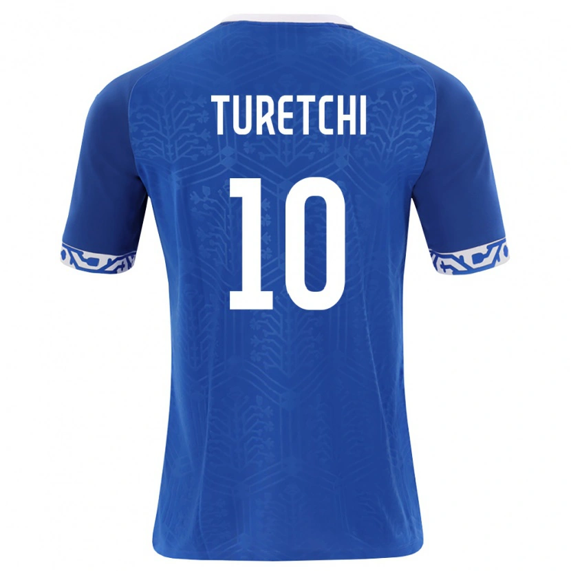Danxen Barn Moldavien Toma Turetchi #10 Kunglig Blå Vit Hemmatröja Matchtröjor 26-28 Tröjor T-Tröja