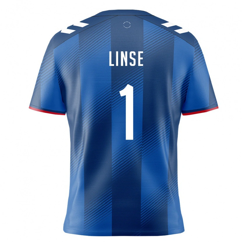 Danxen Barn Puerto Rico Maximilian Linse #1 Kunglig Blå Röd Vit Hemmatröja Matchtröjor 26-28 Tröjor T-Tröja