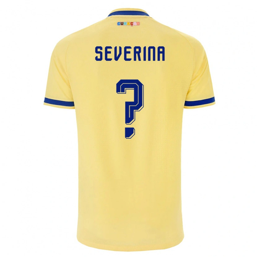 Danxen Barn Curaçao Xander Severina #0 Gul Marin Rosa Bortatröja Matchtröjor 26-28 Tröjor T-Tröja