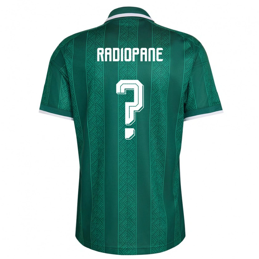 Danxen Barn Sydafrika Boitumelo Radiopane #0 Grön Vit Guld Bortatröja Matchtröjor 26-28 Tröjor T-Tröja