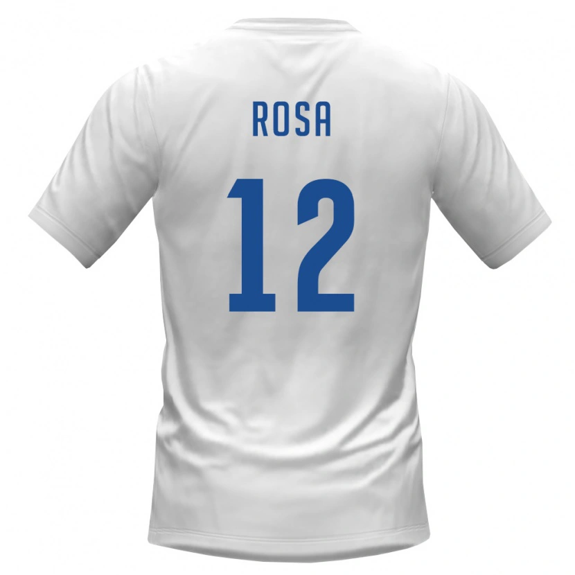 Danxen Barn Kap Verde Márcio Rosa #12 Vit Burgund Bortatröja Matchtröjor 26-28 Tröjor T-Tröja