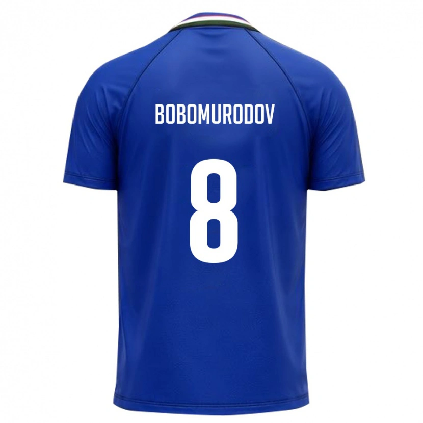 Danxen Män Uzbekistan Abulfayz Bobomurodov #8 Kunglig Blå Vit Hemmatröja Matchtröjor 26-28 Tröjor T-Tröja