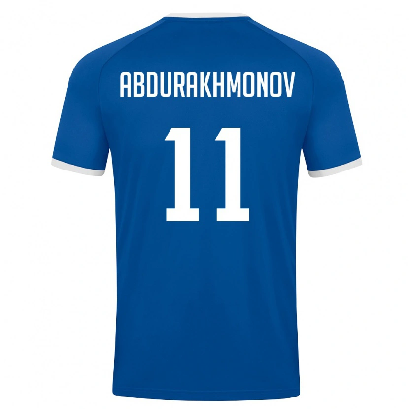 Danxen Män Uzbekistan Firdavs Abdurakhmonov #11 Kunglig Blå Vit Hemmatröja Matchtröjor 26-28 Tröjor T-Tröja