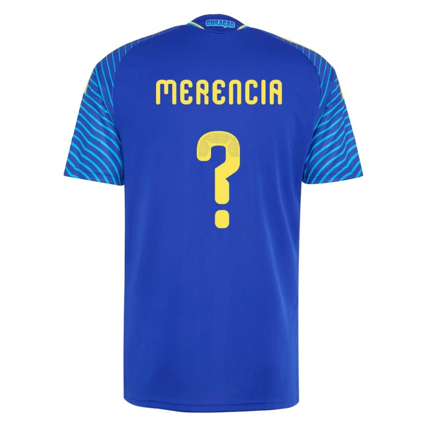 Danxen Män Curaçao Leandro Merencia #0 Marin Vit Hemmatröja Matchtröjor 26-28 Tröjor T-Tröja