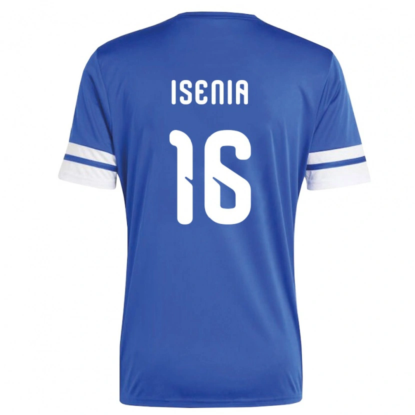 Danxen Män Curaçao Nathan Isenia #16 Marin Vit Hemmatröja Matchtröjor 26-28 Tröjor T-Tröja
