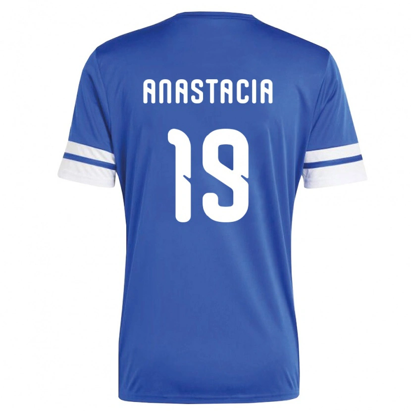 Danxen Män Curaçao D'shawn Anastacia #19 Marin Vit Hemmatröja Matchtröjor 26-28 Tröjor T-Tröja