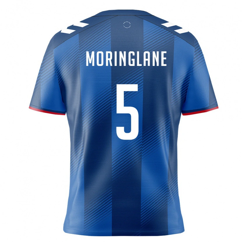 Danxen Män Puerto Rico Luis Moringlane #5 Kunglig Blå Röd Vit Hemmatröja Matchtröjor 26-28 Tröjor T-Tröja