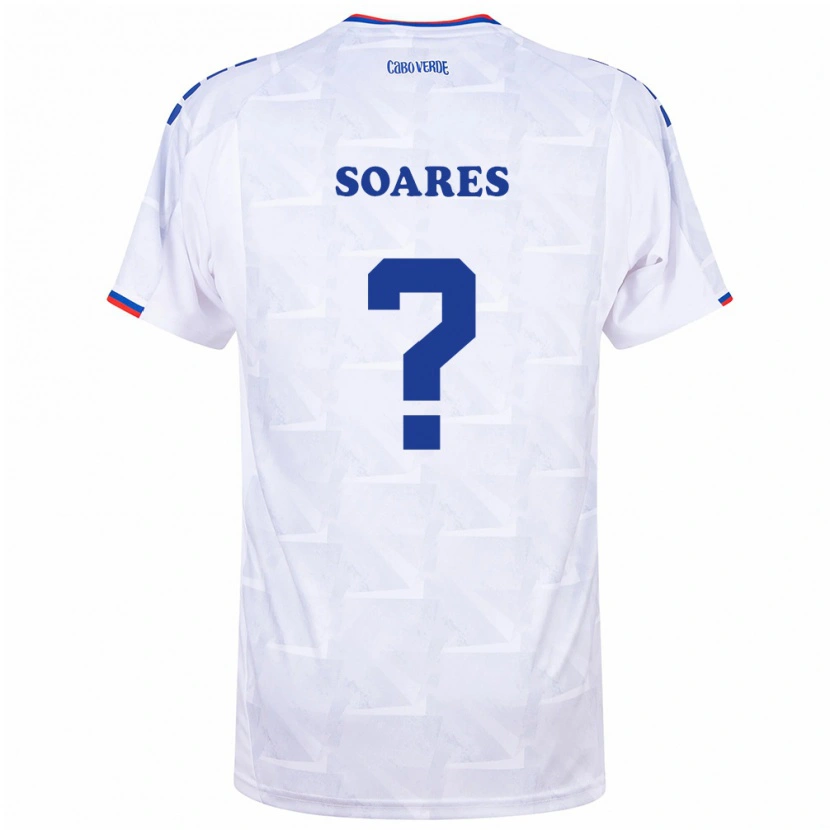 Danxen Män Kap Verde Jorginho Soares #0 Vit Burgund Bortatröja Matchtröjor 26-28 Tröjor T-Tröja