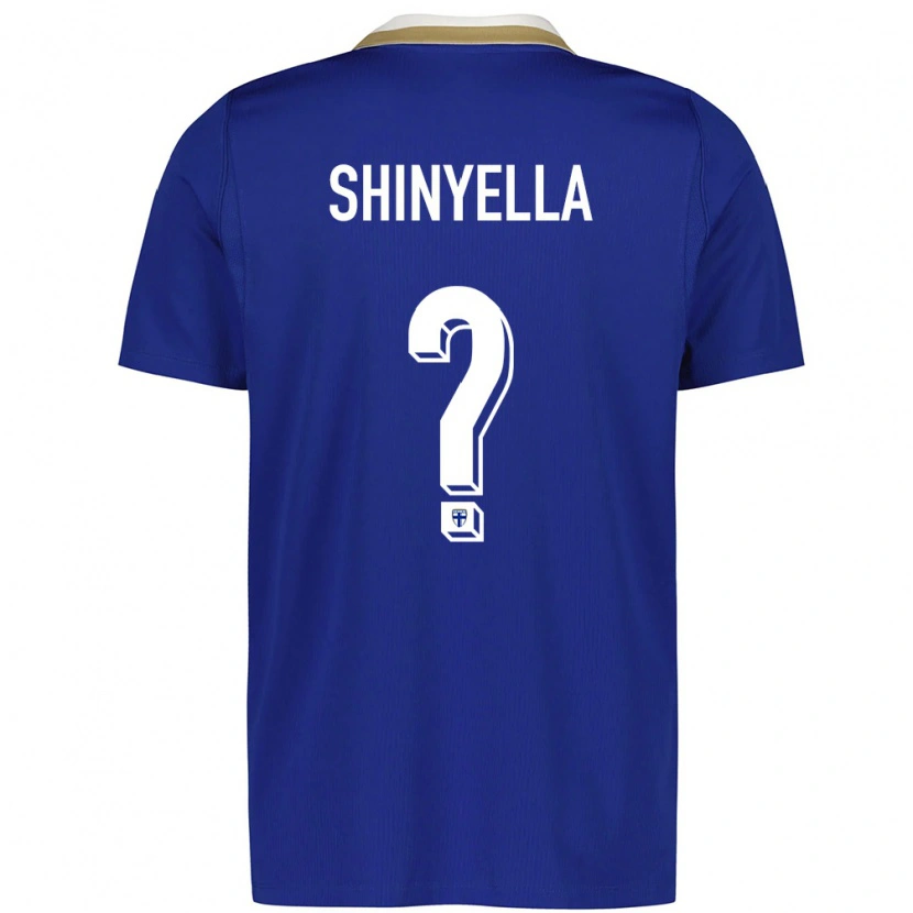 Danxen Män Finland Solo Shinyella #0 Blå Vit Bortatröja Matchtröjor 26-28 Tröjor T-Tröja