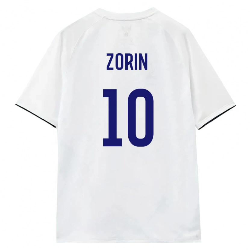 Danxen Män Ryssland Daniil Zorin #10 Vit Brun Svart Bortatröja Matchtröjor 26-28 Tröjor T-Tröja