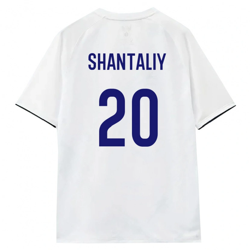 Danxen Män Ryssland Daniil Shantaliy #20 Vit Brun Svart Bortatröja Matchtröjor 26-28 Tröjor T-Tröja