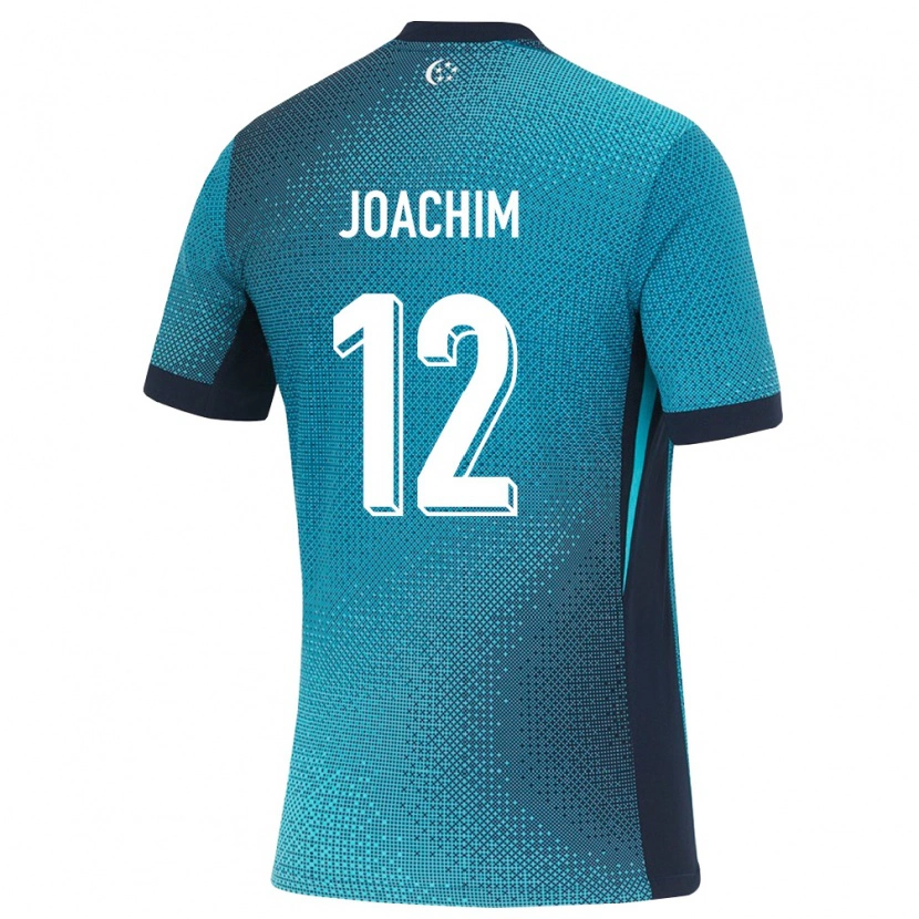 Danxen Män Singapore Angelo Joachim #12 Mörk Turkos Svart Bortatröja Matchtröjor 26-28 Tröjor T-Tröja