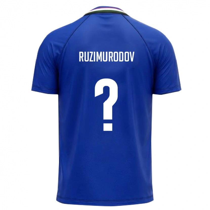 Danxen Kvinnor Uzbekistan Ruzimurod Ruzimurodov #0 Kunglig Blå Vit Hemmatröja Matchtröjor 26-28 Tröjor T-Tröja