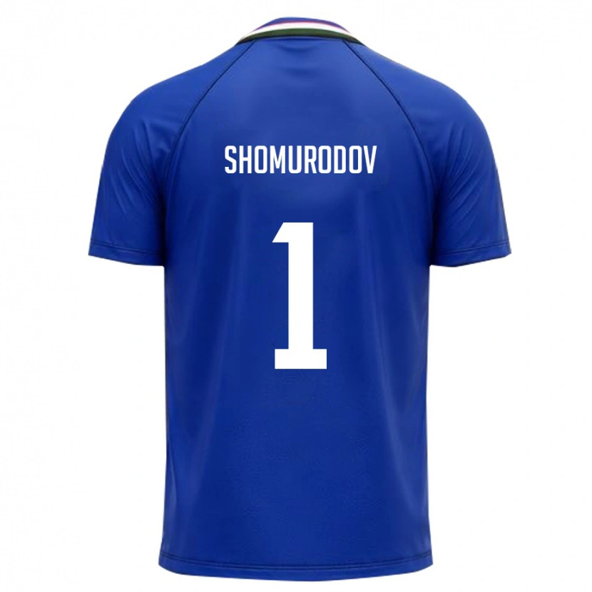 Danxen Kvinnor Uzbekistan Olim Shomurodov #1 Kunglig Blå Vit Hemmatröja Matchtröjor 26-28 Tröjor T-Tröja