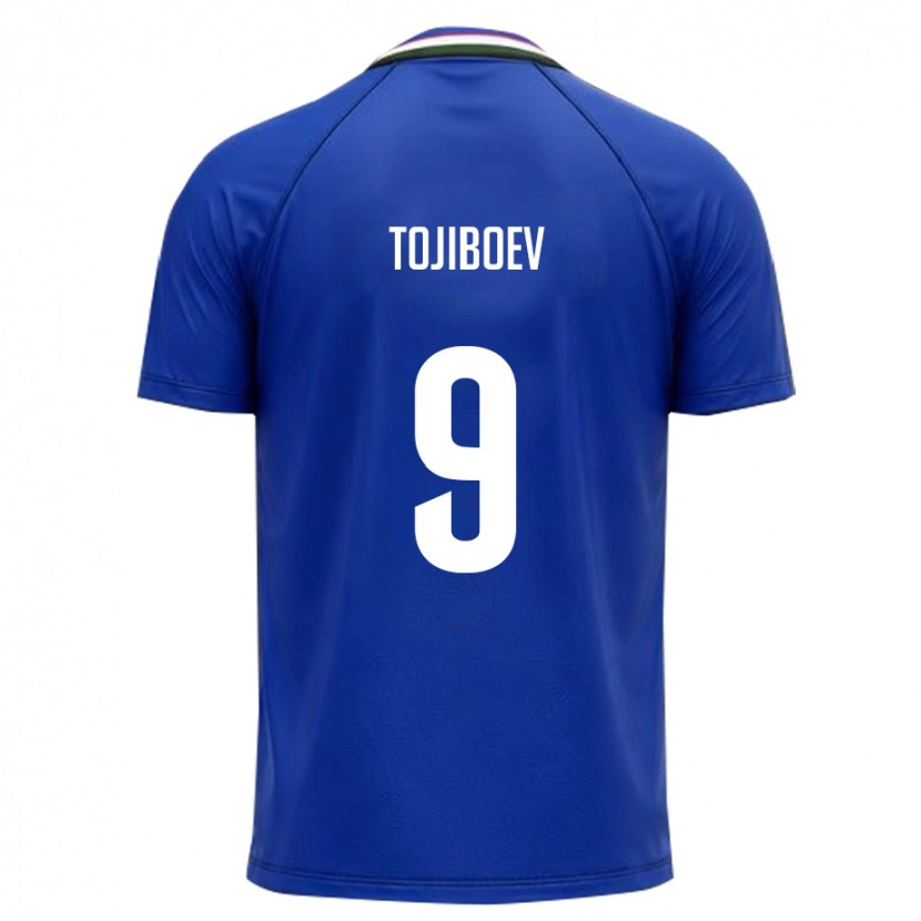 Danxen Kvinnor Uzbekistan Diyorbek Tojiboev #9 Kunglig Blå Vit Hemmatröja Matchtröjor 26-28 Tröjor T-Tröja