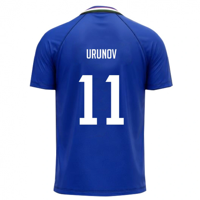 Danxen Kvinnor Uzbekistan Oston Urunov #11 Kunglig Blå Vit Hemmatröja Matchtröjor 26-28 Tröjor T-Tröja