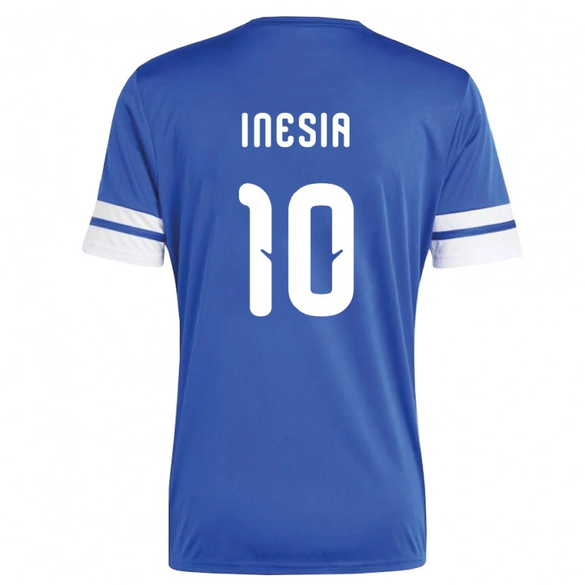 Danxen Kvinnor Curaçao Luigi Inesia #10 Marin Vit Hemmatröja Matchtröjor 26-28 Tröjor T-Tröja